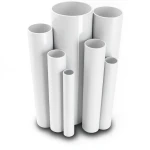 UPVC Pipes 6 Inch Size 9.91 mm Thickness 17.2 Bar Pressure White