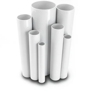 UPVC Pipes 6 Inch Size 9.91 mm Thickness 17.2 Bar Pressure White