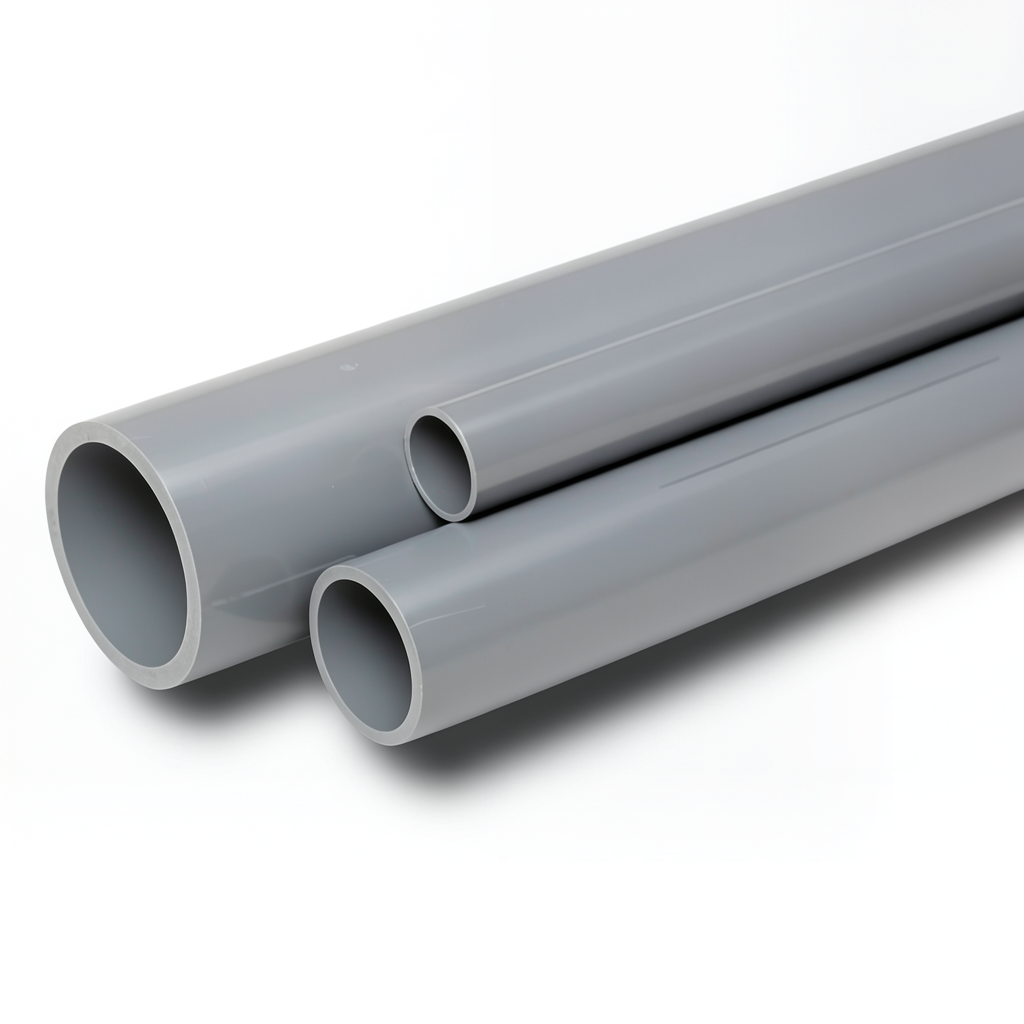 UPVC Pipes Nominal Pressure 16 Bar Outside Diameter 450 mm Thickness 33.1 mm Gray