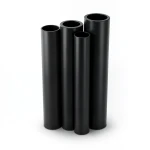 Al-Rajhi HDPE Pipes PE 63 Pressure 6 Bar Diameter 450 mm Thickness 25.5 mm Black