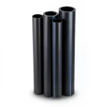 HDPE Pipes PE 100 Pressure 10 Bar Outside Diameter 140 mm Thickness 8.3 mm Black | NEPROPLAST