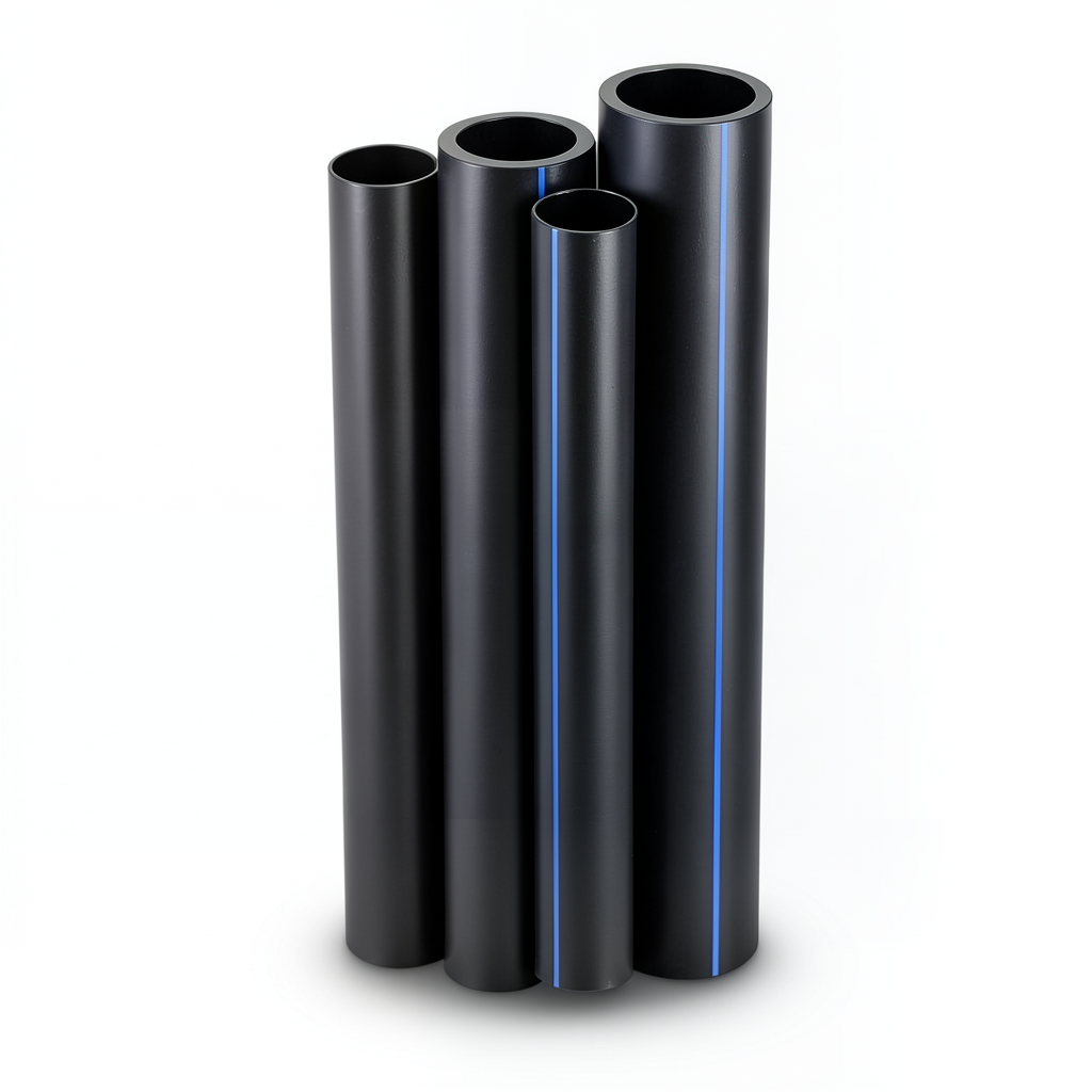 HDPE Pipes PE 100 Pressure 10 Bar Outside Diameter 140 mm Thickness 8.3 mm Black | NEPROPLAST