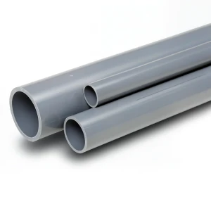 UPVC Pipes Pressure 6 Bar Outside Diameter 500 mm Thickness 14.6 mm Gray