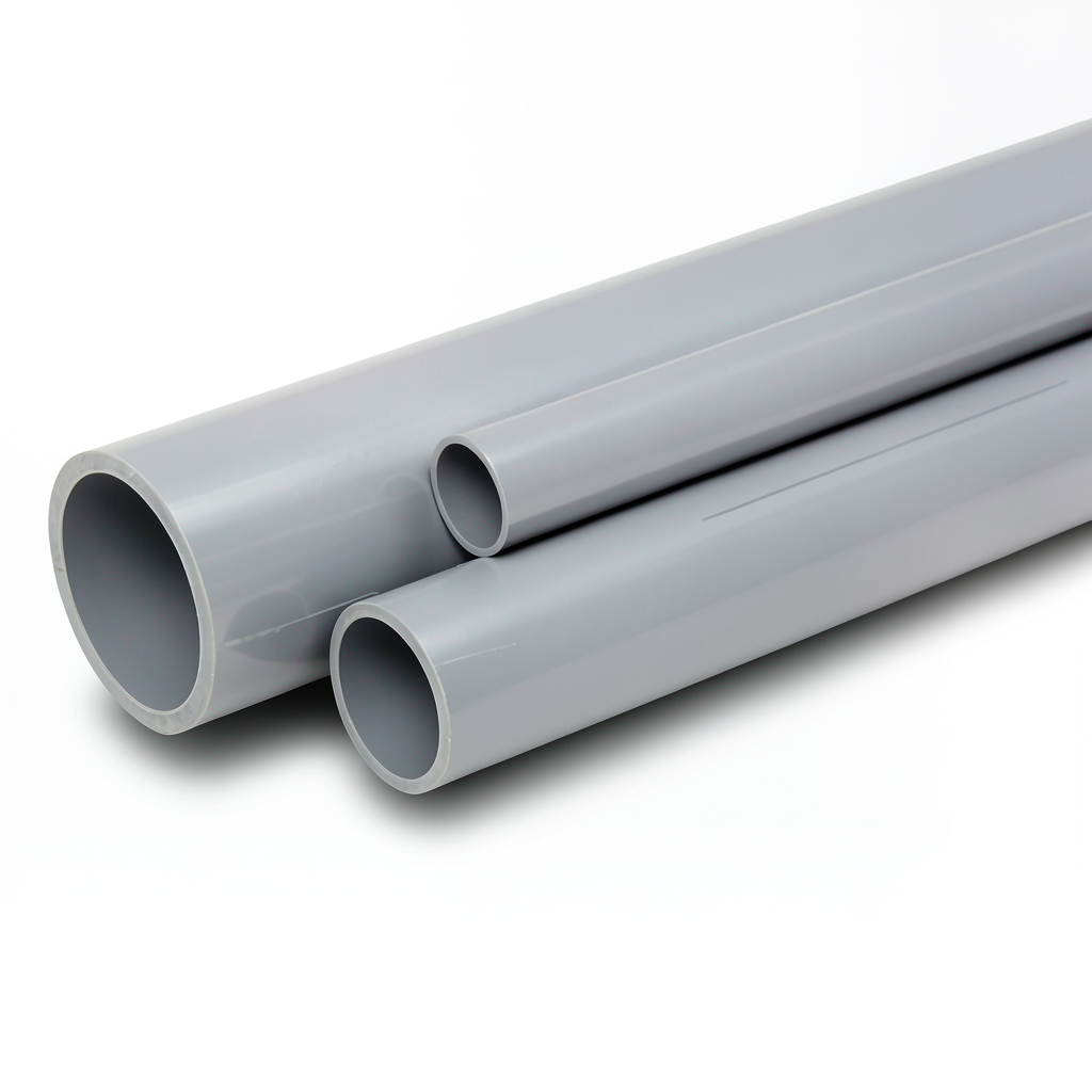 UPVC Pipes Nominal Pressure 16 Bar Outside Diameter 500 mm Thickness 36.8 mm Gray