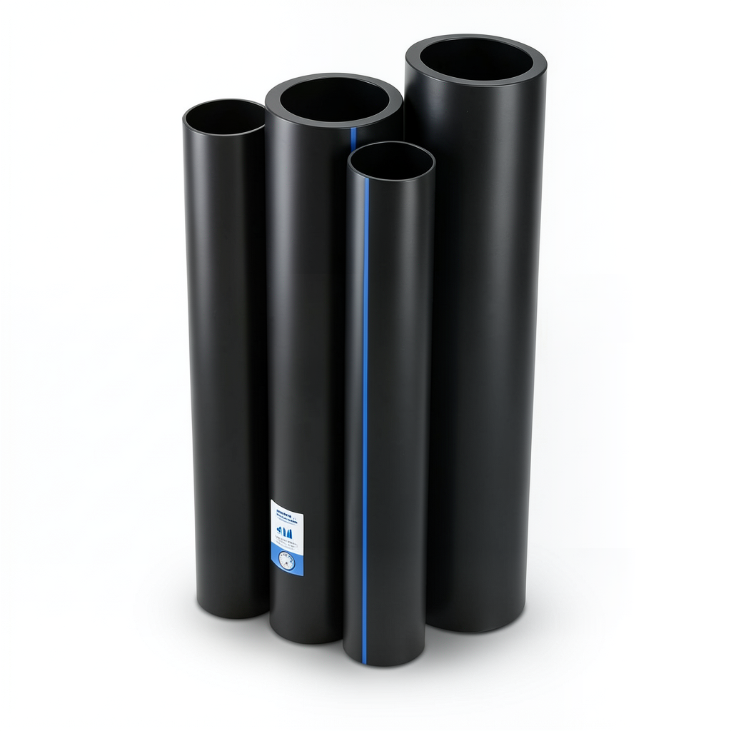HDPE Pipes PE 100 Pressure 10 Bar Outside Diameter 180 mm Thickness 10.7 mm Black | NEPROPLAST
