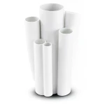 مواسير UPVC ضغط 6.9 بار مقاس 8 إنش سمك 5.33 مم لون أبيض