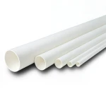 مواسير UPVC الوطني جدول 40 مقاس 1 إنش سمك 3.38 مم لون أبيض
