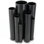 UPVC Pipes 11 Bar Pressure 8 Inch Size Thickness 8.43 mm Black