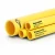 مواسير HDPE نيبروبلاست PE 100 ضغط 6 بار قطر خارجي 180 مم سمك 6.6 مم لون أصفر 