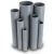 مواسير UPVC مقاس 8 إنش سمك 8.43 مم ضغط 11 بار لون رمادي - Image 1