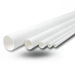 مواسير UPVC الوطني جدول 40 مقاس 3 إنش سمك 5.49 مم لون أبيض