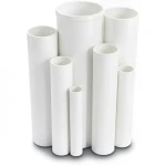 UPVC Pipes 13.8 Bar Pressure 8 Inch Size 10.41 mm Thickness White