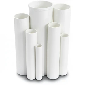 UPVC Pipes 13.8 Bar Pressure 8 Inch Size 10.41 mm Thickness White