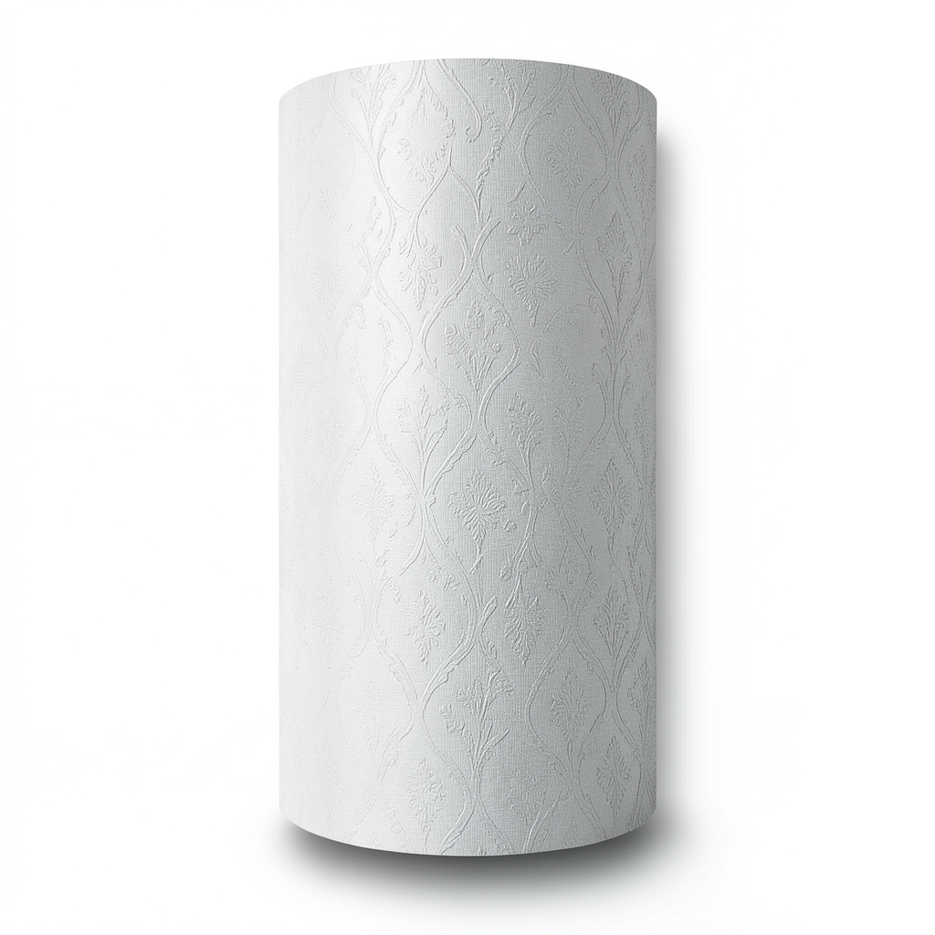 Patterned Wallpaper Light Gray 10m x 0.53m, Model 10351-37