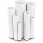 UPVC Pipes  Modern Technology Nominal Pressure 6 Bar Outside Diameter 89.1 mm Thickness 3.3 mm White Colour