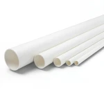مواسير UPVC الوطني جدول 40 مقاس 5 إنش سمك 6.22 مم لون أبيض