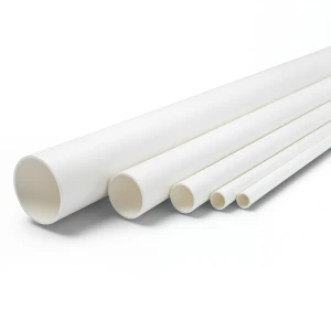 مواسير UPVC الوطني جدول 40 مقاس 5 إنش سمك 6.22 مم لون أبيض
