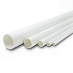 مواسير UPVC الوطني جدول 40 مقاس 8 إنش سمك 8.18 مم لون أبيض