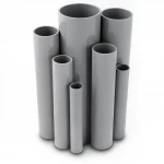 UPVC Pipes Modern Technology  Outside Diameter   500 mm Thickness 14.6 mm Gray Colour