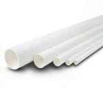 مواسير UPVC ضغط 6.9 بار مقاس 3 إنش سمك 2.16 مم لون أبيض