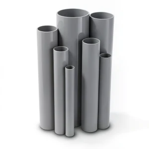 UPVC Pipes 6 Inch Size 13.8 Bar Pressure 8.03 mm Thickness Gray