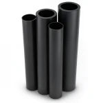 HDPE Pipes PE 63 Pressure 6 Bar 500 mm OD 28.4 mm Thickness Black