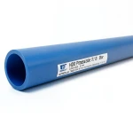 أنابيب HDPE PE 100 ضغط 10 بار قطر خارجي 315 مم سمك 18.7 مم لون أزرق | نيبروبلاست