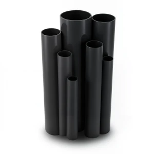 مواسير UPVC ضغط اسمي 13.8 بار مقاس 6 إنش سمك 8.03 مم لون اسود
