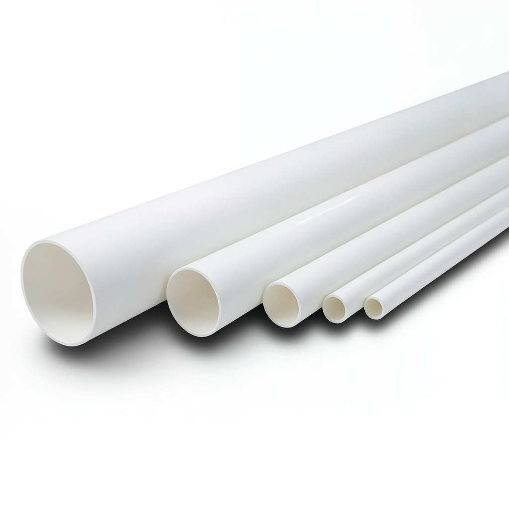 UPVC Pipes Nominal Pressure 8.6 Bar Size 3 Inch Thickness 2.74 mm White