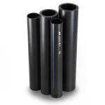 أنابيب HDPE نيبروبلاست PE 100 ضغط 10 بار قطر خارجي 355 مم سمك 21.1 مم لون اسود | نيبروبلاست