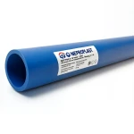 أنابيب HDPE PE 100 ضغط 10 بار قطر خارجي 315 مم سمك 18.7 مم لون أزرق | نيبروبلاست
