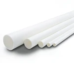 مواسير UPVC ضغط 8.6 بار مقاس 6 إنش سمك 5.18 مم لون أبيض