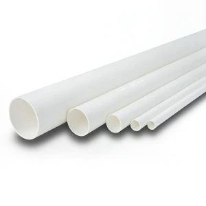 UPVC Pipes Nominal Pressure 8.6 Bar Size 8 Inch Thickness 6.73 mm White