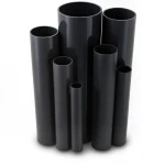 UPVC Pipes 8 inch Size 6.73 mm Thickness 8.6 Bar Pressure Black