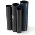 HDPE Pipes PE 100 Pressure 10 Bar Outside Diameter 280 mm Thickness 16.6 mm Black | NEPROPLAST