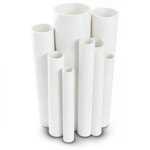 UPVC Pipes 6.9 Bar Pressure 8 Inch Size 5.33 mm Thickness White