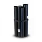 أنابيب HDPE نيبروبلاست PE 100 ضغط 10 بار قطر خارجي 560 مم سمك 33.2 مم لون أسود | نيبروبلاست