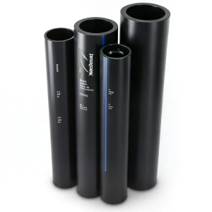 أنابيب HDPE نيبروبلاست PE 100 ضغط 10 بار قطر خارجي 355 مم سمك 21.1 مم لون اسود | نيبروبلاست