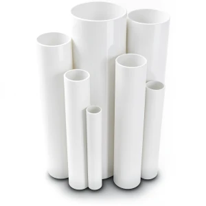 مواسير UPVC ضغط 11 بار مقاس 8 إنش سمك 8.43 مم لون أبيض