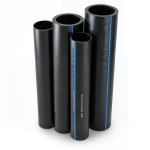 أنابيب HDPE PE 100 ضغط 10 بار قطر خارجي 400 مم سمك 23.7 مم لون أسود | نيبروبلاست