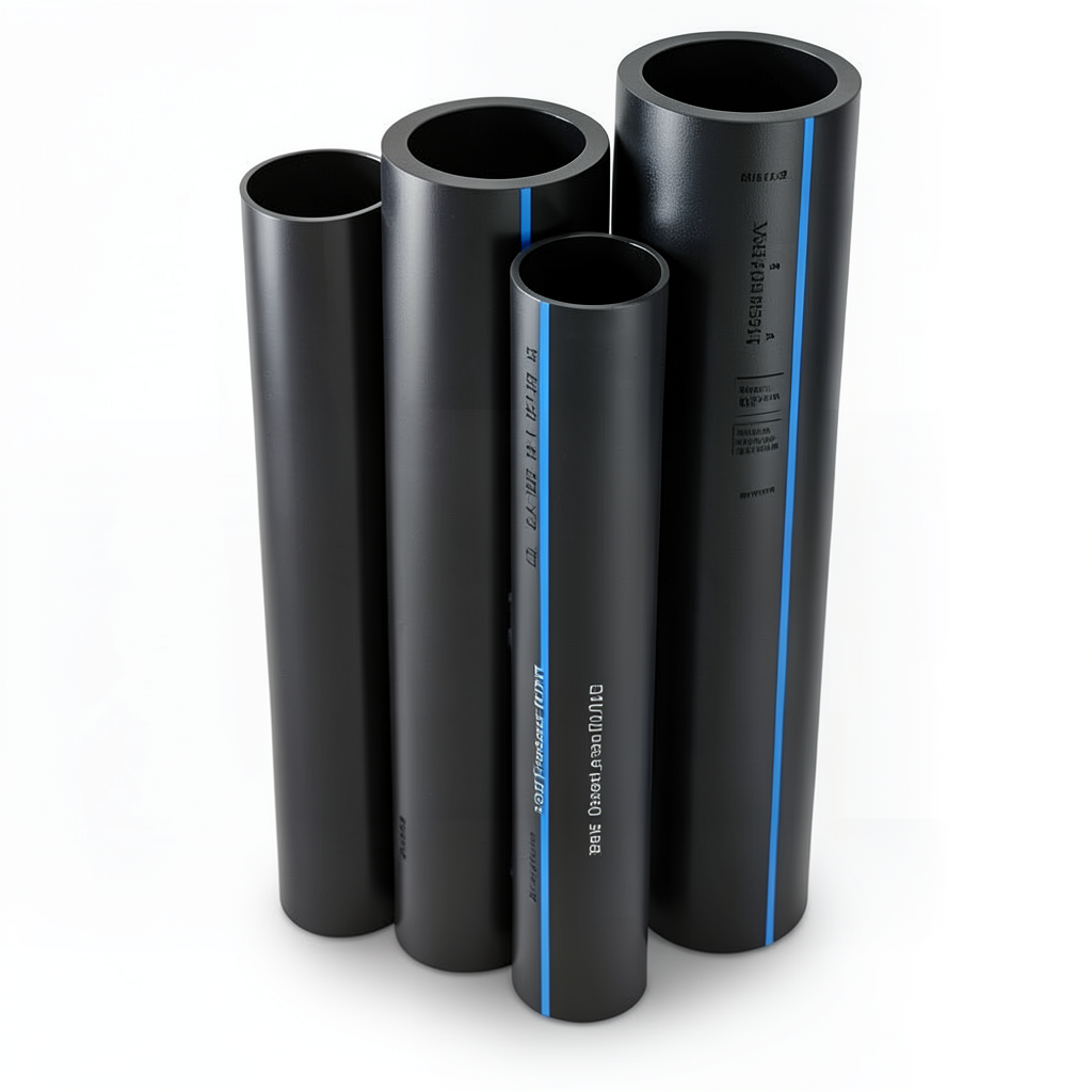 أنابيب HDPE PE 100 ضغط 10 بار قطر خارجي 400 مم سمك 23.7 مم لون أسود | نيبروبلاست