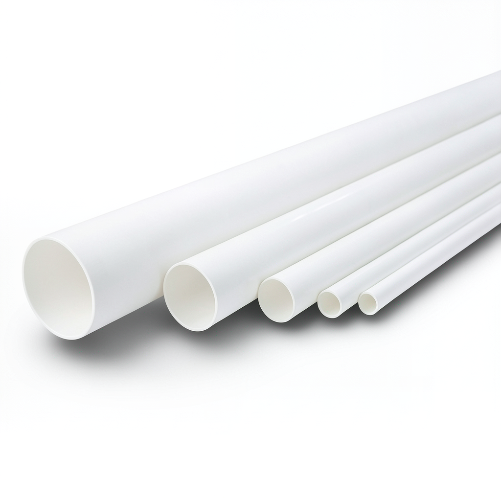 UPVC Pipes Nominal Pressure 11 Bar Size 3 Inch Thickness 3.43 mm White
