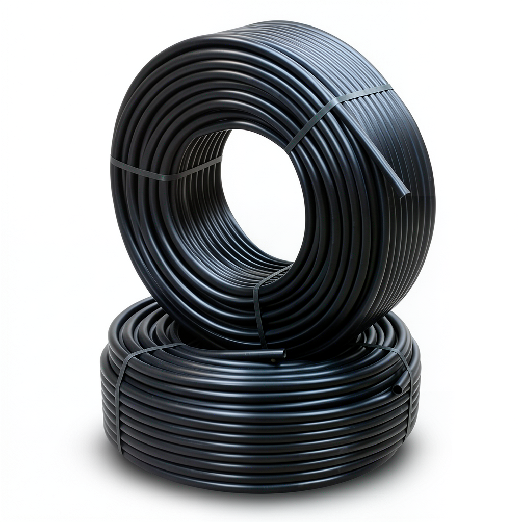 HDPE Pipes PE 100 Pressure 12.5 Bar Outer Diameter 110 mm Thickness 8.1 mm Black
