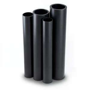 HDPE Pipes PE 100 Pressure 12.5 Bar Outside Diameter 140 mm Thickness 10.3 mm Black