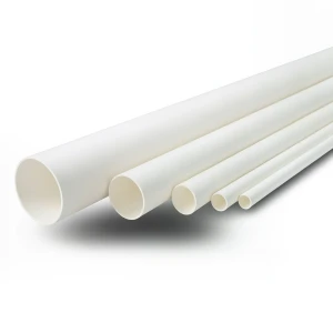 مواسير UPVC الوطني جدول 40 مقاس 5 إنش سمك 6.22 مم لون أبيض