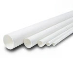 مواسير UPVC جدول 40 مقاس 6 إنش سمك 7.11 مم لون أبيض