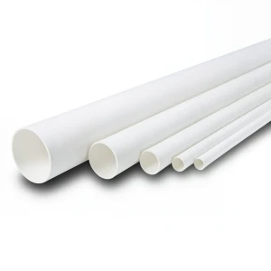مواسير UPVC جدول 40 مقاس 6 إنش سمك 7.11 مم لون أبيض
