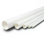 مواسير UPVC الوطني جدول 40 مقاس 8 إنش سمك 8.18 مم لون أبيض