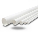 مواسير UPVC ضغط 6.9 بار مقاس 3 إنش سمك 2.16 مم لون أبيض