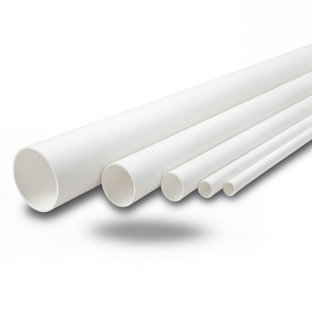 مواسير UPVC ضغط 6.9 بار مقاس 3 إنش سمك 2.16 مم لون أبيض